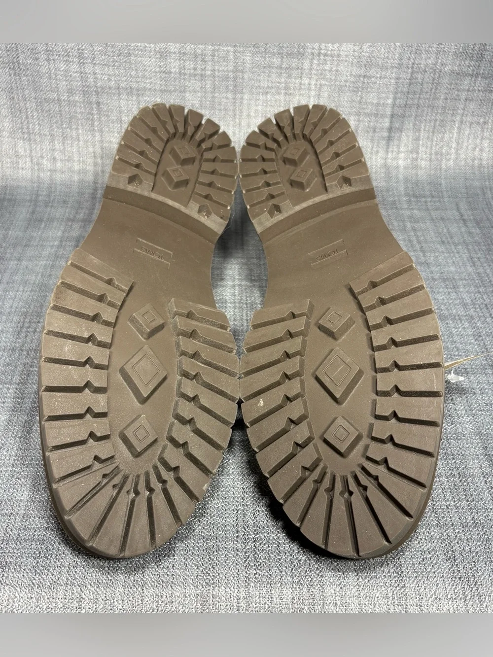 Toms Women's Cara Lug Sole Loafers Dark Brown Leather Size 8